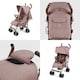 image 5 of Discovery Pushchair – 6 Months to 22kg (Approx. 4 Years*), Lightweight & Compact, UPF 50+ Hood, Rain Cover & Large Basket (Dusky Pink)