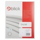 image 1 of Blick 1 Per Sheet, 25 Sheets, 199.6mm x 289.1mm, Rectangular, White, 25 Labels
