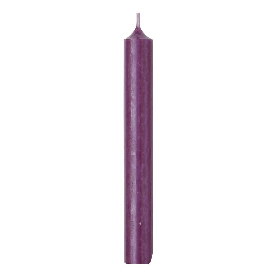 IHR Ideal Home Range Cylinder Candle 18cm - Aubergine | Multi