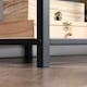 image 8 of HOMCOM TV Unit Cabinet for TVs up to 60Inches with Shelves Brown and Black