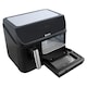 image 4 of Haden 12L Dual Air Fryer -  2400W Large Capacity Air Fryer with Dual Baskets, 10 One-Touch Cooking Functions, Sync Finish, Adjustable Timer and Temperature