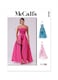 image 1 of McCall's 8450 Paper Sewing Pattern – Women’s Dresses, Jumpsuits & Skirts, UK Sizes Bb (20W–22W–24W–26W–28W), Intermediate