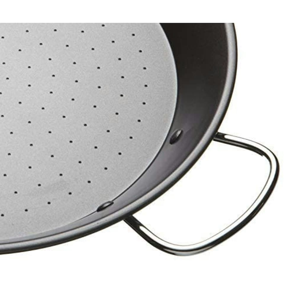 image 1 of KitchenCraft Paella Pan Black 38.5cm