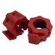 image 1 of Quick Release Barbell Collars 1" 25mm Lock Jaw Clamps