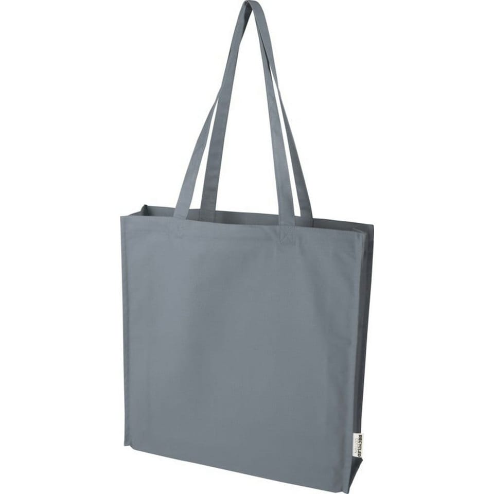 image 1 of Recycled Gusseted 14L Tote Bag - Grey - One Size | Grey