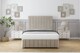 image 1 of Sloomy California Cream Plush Divan Bed With Mattress No Drawers With 54" Floor Standing Headboard & 12" Matching Footboard 2'6 Small Single | Cream | Cream | Small Single | 1