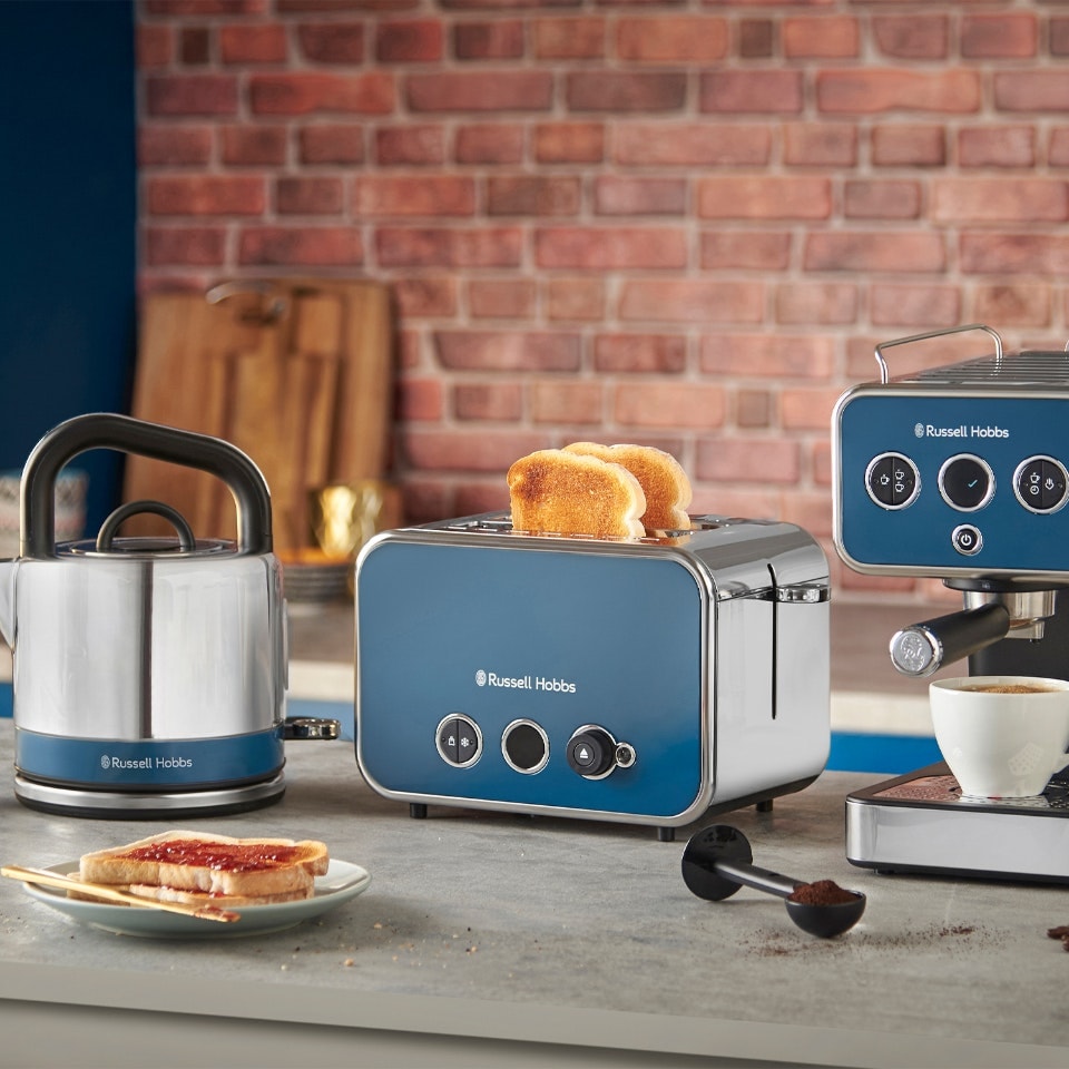 image 1 of Russell Hobbs Distinctions Kettle Ocean Blue