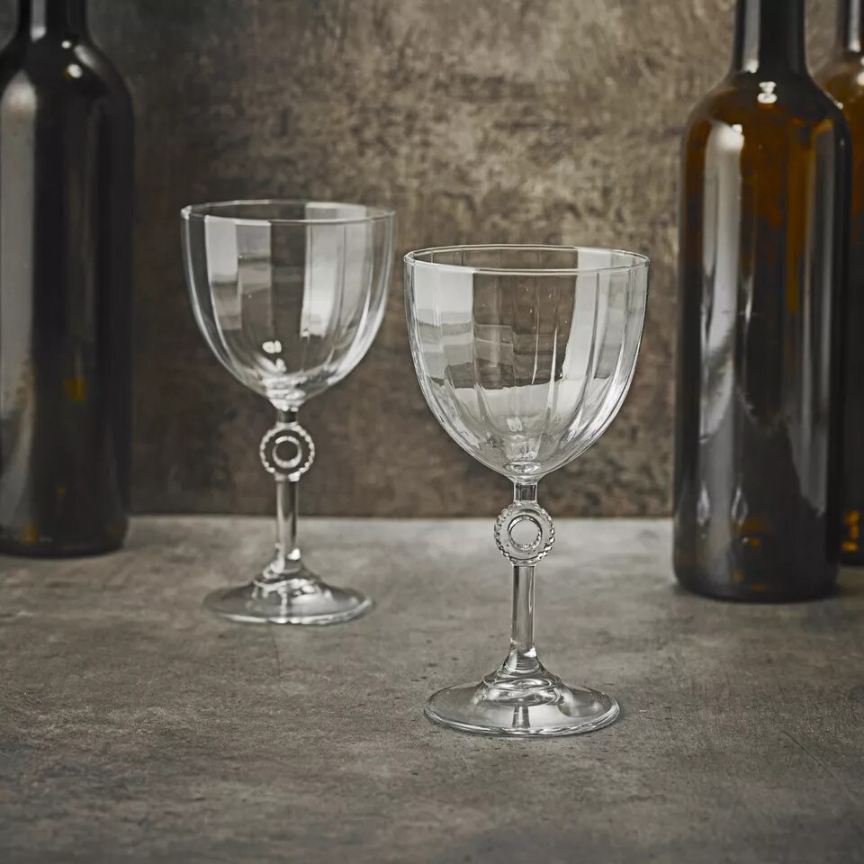 image 1 of 270ml Stemmed Wine & Dessert Goblets | Clear | 1