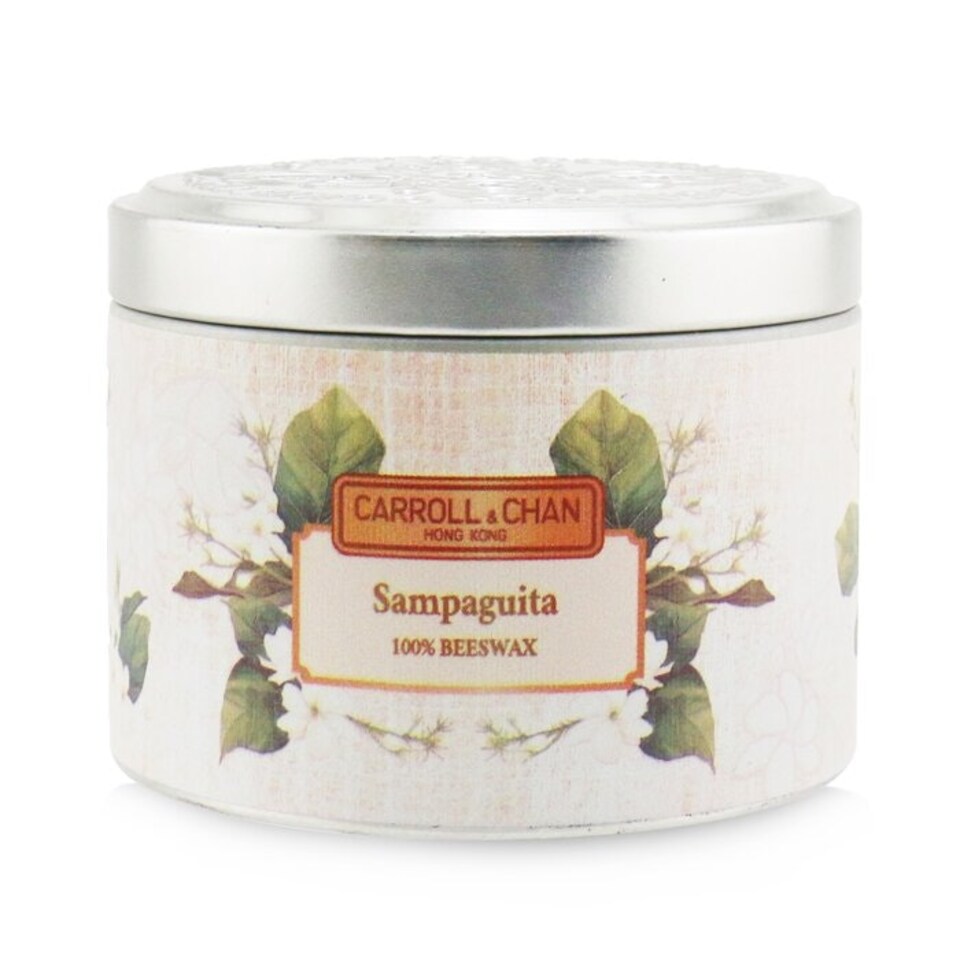 image 1 of 100% Beeswax Tin Candle - Sampaguita - (8x6) cm N/A