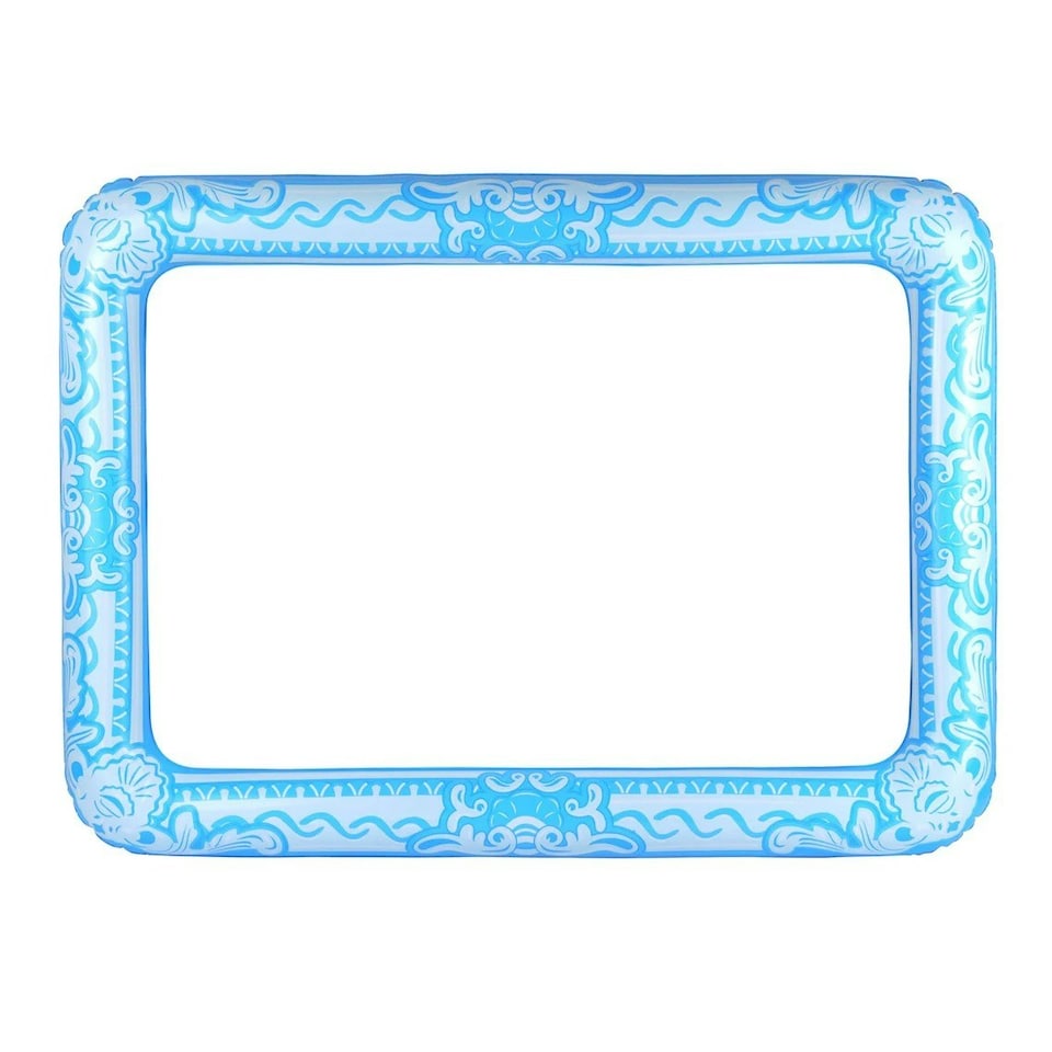 Henbrandt Inflatable Framed Picture - Blue - 60cm x 80cm Blue | One Size