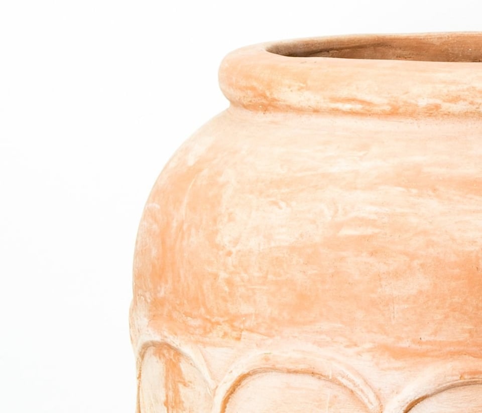 image 1 of Primrose Terracotta Tall Vase Planter 100cm | Red | Terracotta