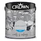 image 1 of Crown Walls & Ceilings Matt 2.5L Pacific Oyster