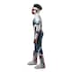 image 3 of The Falcon and The Winter Soldier Boys Dlx Costume - Blue/Grey/Red - S S