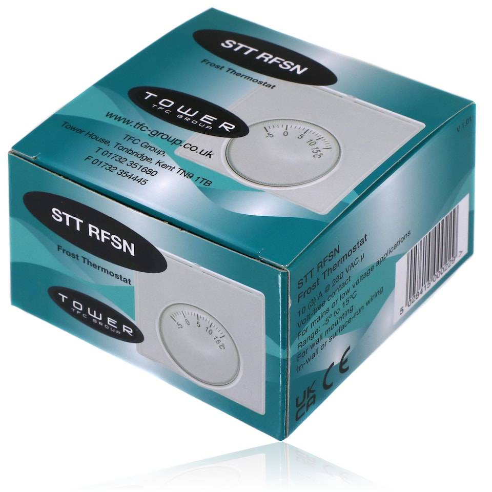 image 1 of Tower Frost Protection Thermostat Combi Boiler Heating Control Dial STTRFSN STAT