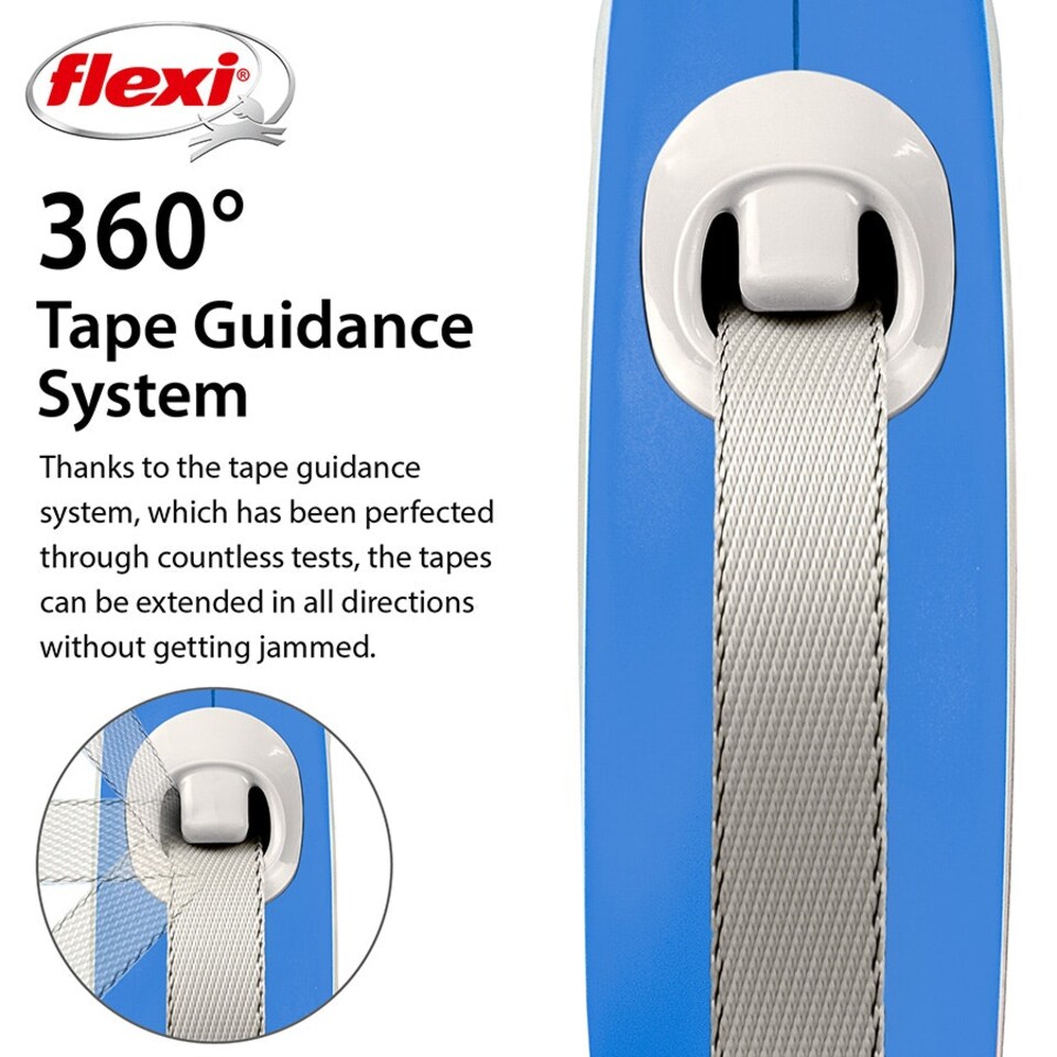 image 1 of Flexi New Comfort Tape L Blue 8m 1-50kg