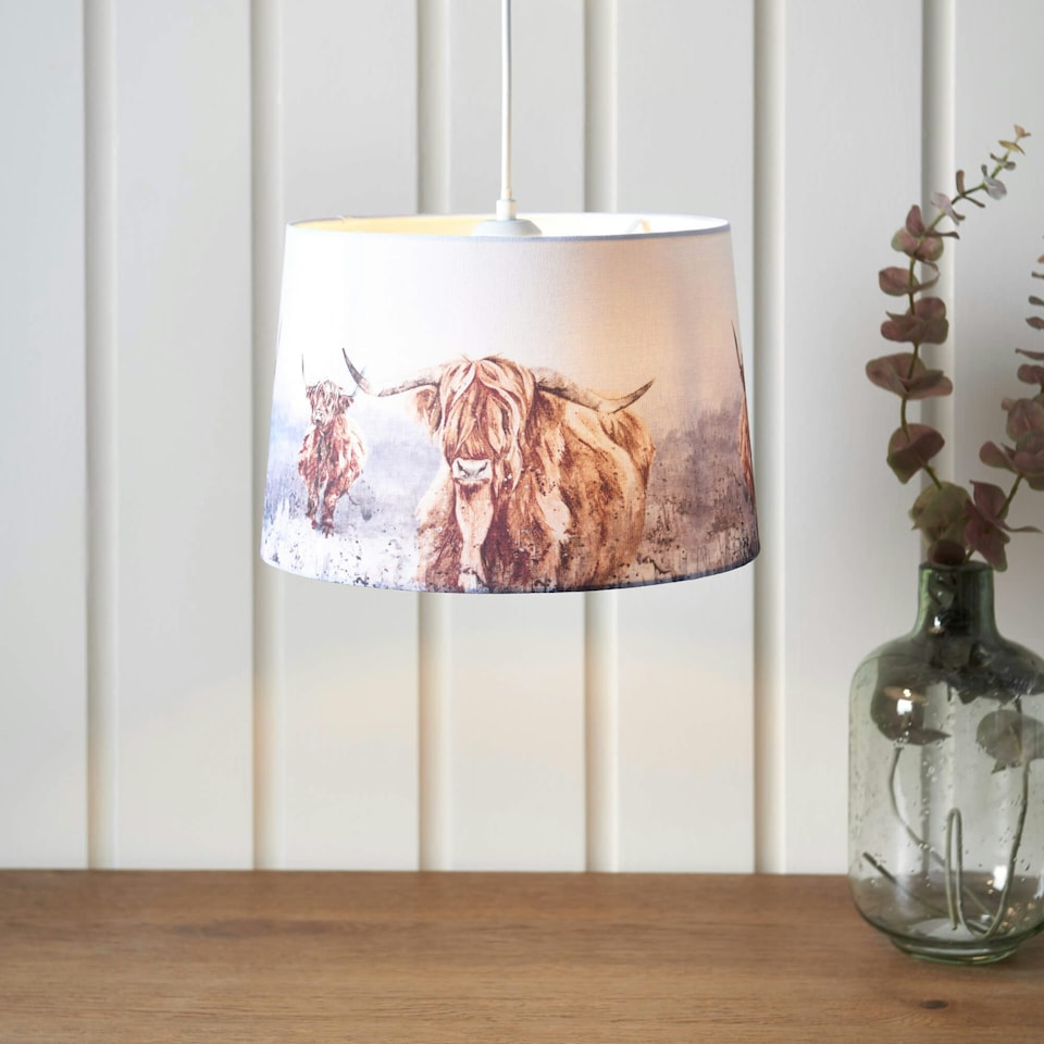 image 1 of Cattle Printed Shade