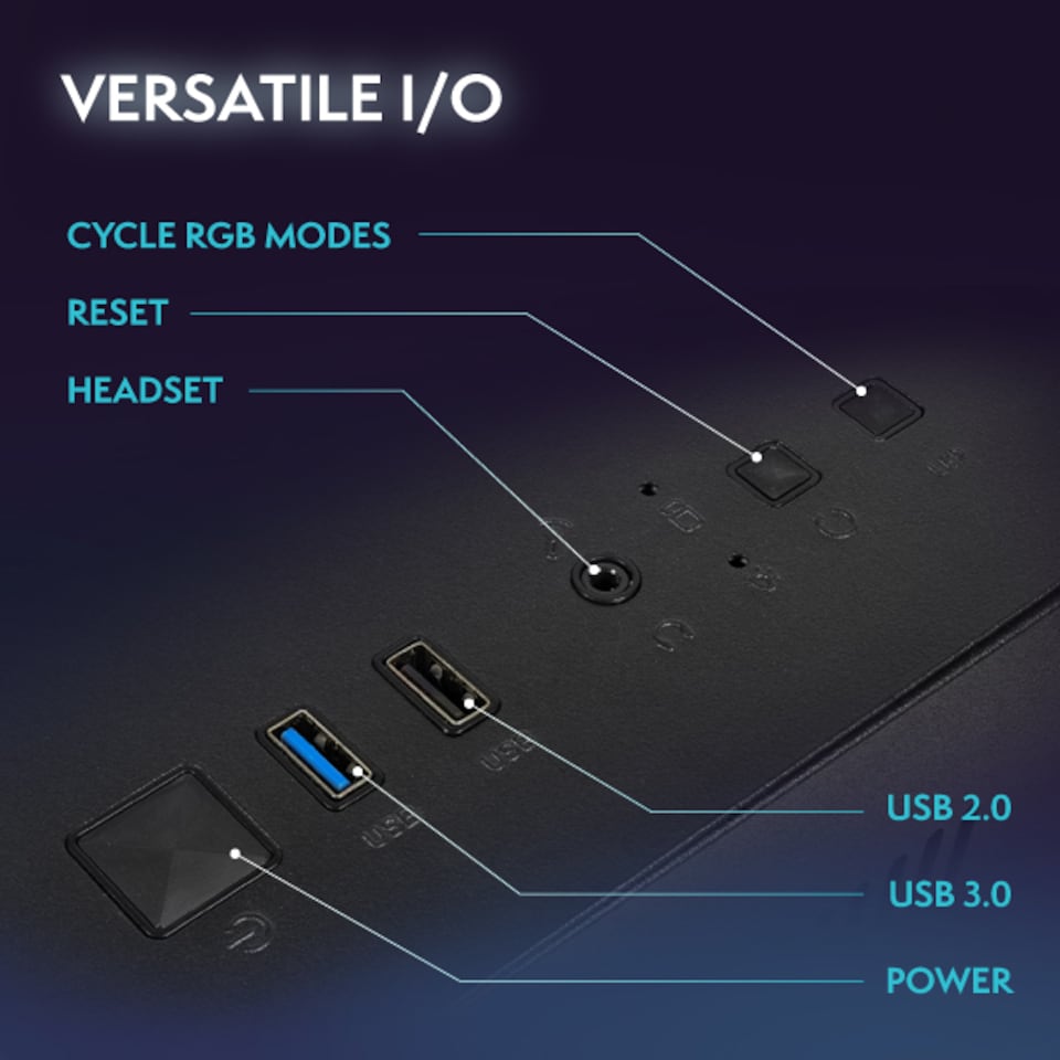 image 1 of Vibox Gaming PC - Ryzen 7 5700X, RTX 5070 Ti, 32GB RAM, 1TB NVMe SSD, Windows 11