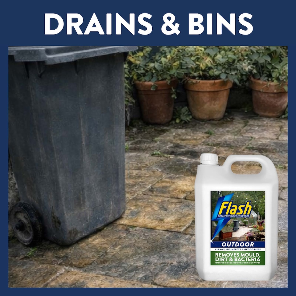 image 1 of Flash Outdoor Disinfectant & Cleaner 5L