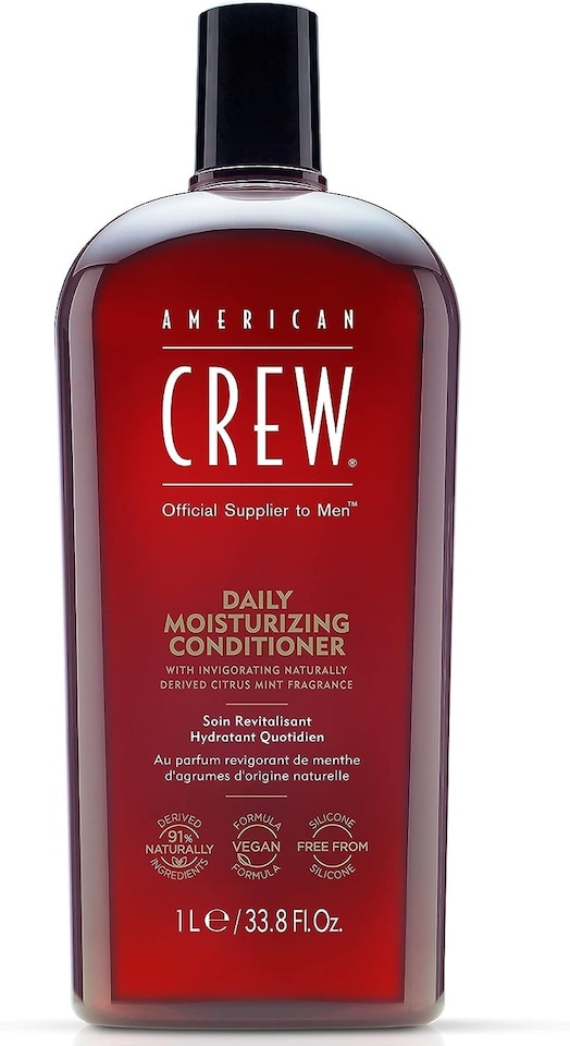 image 1 of American Crew Daily Moisutirising Conditioner 1000ml - LARGE