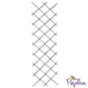 image 2 of Primrose Black Bamboo Expandable Trellis Privacy Screening Fencing W90cm x H180cm