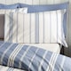 image 3 of Catherine Lansfield Harbour Stripe Blue Duvet Cover Set Blue | Double