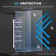 image 8 of HOMCOM 16 Bottle Dual Zone Built-in Wine Cooler Fridge with Glass Door 