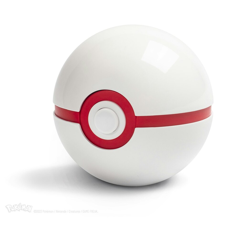 image 1 of Pokémon Die-Cast Premier Ball Replica | White