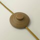 image 3 of ValueLights Gloria Gold Double Stem Metal Floor Lamp with Rectangular Lamp Shade Gold