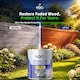 image 6 of HQC Shed & Fence Paint - Best Weatherproof Wood Protection - White - 5L