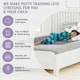 image 3 of Potty Training Bed Pads for Waterproof Protection - Bed Protector For Bed Wetting Toddlers & Children, Absolute Lifesaver for Your Mattress, 70x85 cm Grey | 2 pack | Small Single