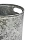image 5 of Indoor Christmas Tree Bucket with Star in Galvanised Steel