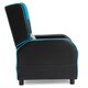 image 5 of Ranger X Faux Leather Recliner Armchair Sofa Cinema Gaming Chair (Blue)