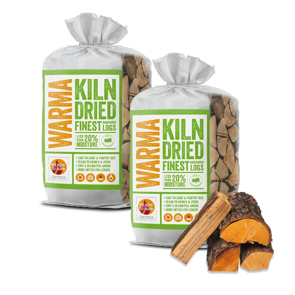 image 1 of Warma Kiln Dried Hardwood Logs - 2 x Mini Bags