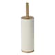 image 3 of Showerdrape Bondi Cream Toilet Brush & Holder | Cream | 1