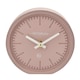 image 1 of Interval Minimalist Desk Clock 15cm - Pink Pink