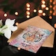 image 4 of You Got This Bohemian Tiger Floral Watercolour Good Luck Card
