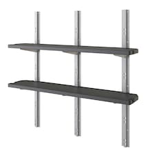 Suncast Resin Shed Shelving Kit Black