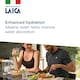 image 9 of LAICA Stream Line Water Filter Jug - White - 2.3L Capacity - 1 Alka Water Filter included, Increases The Alkalinity of The tap Water by up to +1.5 pH - Made in Italy
