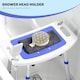 image 5 of HOMCOM Shower Stool for Elderly Disabled Adjustable Shower Stool Blue