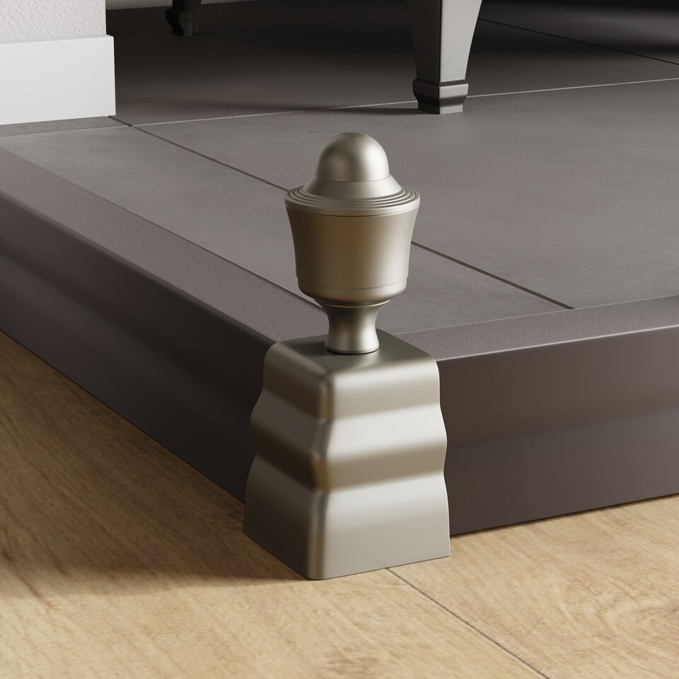 image 1 of Fire Vida Fire Vender Guard Protector Fireside Fireplace Accessory, Black & Silver