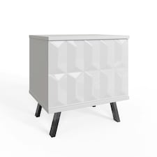 Frank Olsen Elevate Lamp/ Side Table White | white