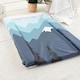 image 4 of Gilded Bird Flat Baby Changing Mats -Blue Mountains