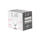 image 6 of LAV Nevakar Hurricane Beer Glasses - 385ml - Clear - Pack of 6 | Clear | Clear