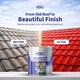 image 6 of HQC Roof Paint - Weatherproof & Durable Roof Protection - White - 10L
