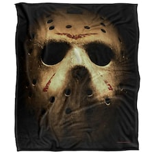 Friday The 13th Mask Blanket - Multicoloured - One Size