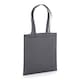 image 1 of Westford Mill Organic Premium Cotton Tote Bag - Graphite - One Size Grey