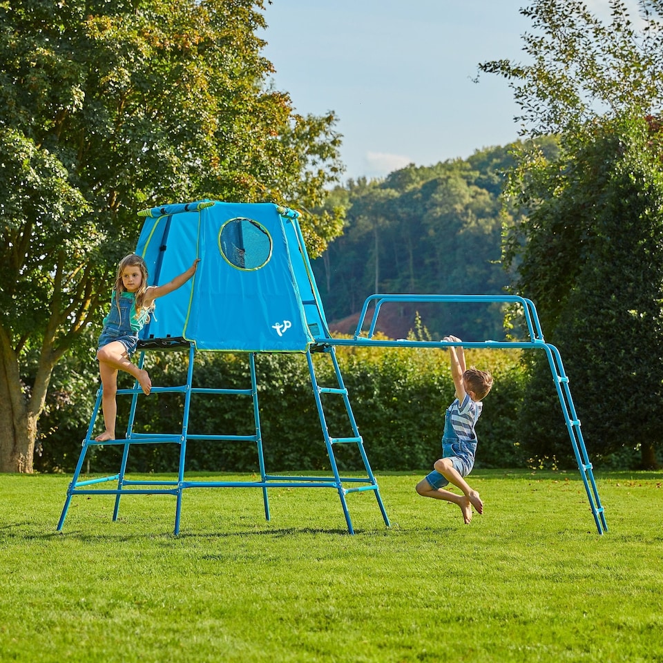 image 1 of TP Explorer Metal Climbing Frame Set & Jungle Run