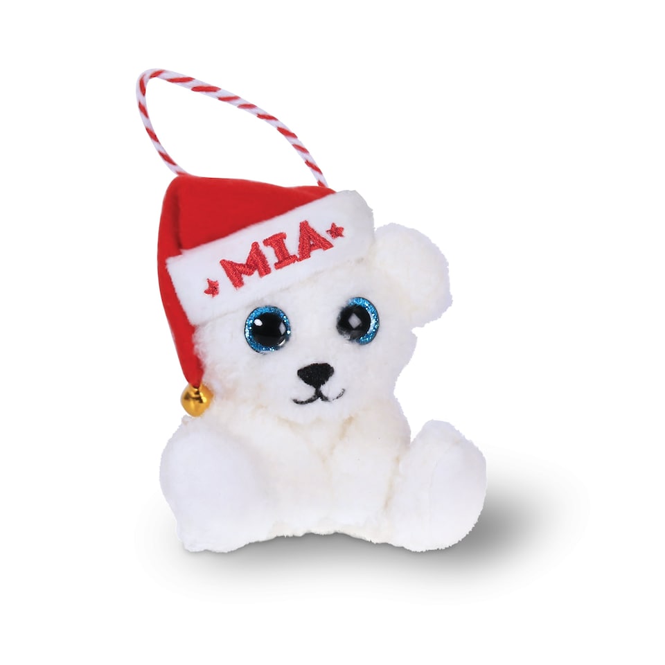 image 1 of Personalised My Christmas Bear Decoration - 100+ Titles - Mia
