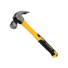 Roughneck Claw Hammer, Fibreglass Shaft - Multi Colour - 567g (20oz)