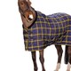 image 2 of Tempest Plus Lite Standard-Neck Tartan Horse Stable Rug | Green | Green | 66in | 1